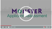 Applicant Assessment video thumbnail with play button